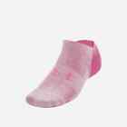 Under Armour Cushioned No Show Tab Socks Pink