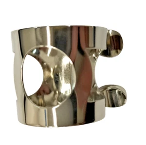 Legatura Metallo Clarinetto Sib Clarinet BB Doppia Vite Murani CL1 Fascetta - Foto 1 di 6