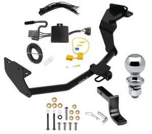 Enganche de remolque para paquete Hyundai Santa Fe 19-20 con barra de tracción de cableado y bola de 2". - Imagen 1 de 6