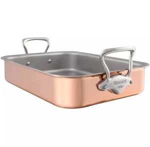 Mauviel M'150s Kupfer dreilagiger Bräter mit Gestell - Bild 1 von 2
