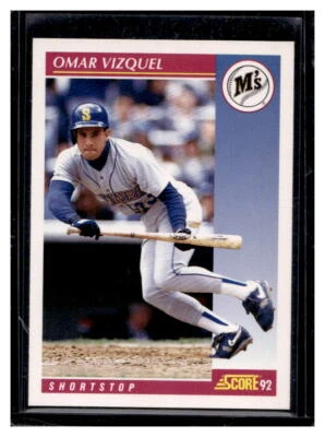1992 Score #162 Omar Vizquel - Image 1 of 2