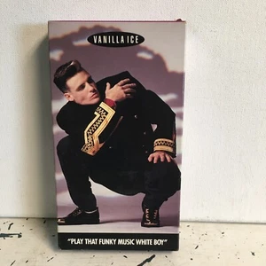 Vanilla Ice Fan Club VHS Tape Music Videos - Imagen 1 de 3