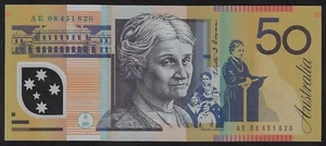 AUSTRALIA 50 DOLLARS 2008 P- 60f GEM UNC - Picture 1 of 2