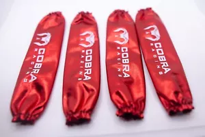 Shock Dust Covers For Traxxas X-Maxx (XMaxx), XRT, Kraton, Losi, etc... RED - Picture 1 of 6