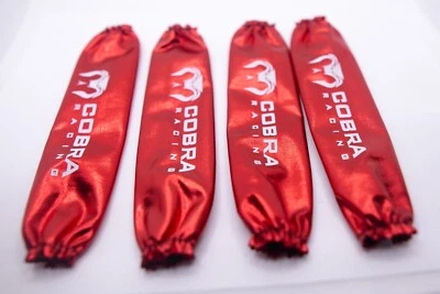 Shock Dust Covers For Traxxas X-Maxx (XMaxx), XRT, Kraton, Losi, etc... RED - Image 1 of 4