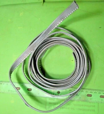 Rickman Honda CR 750 CB 750 12 pés rolo de acabamento cinza # 3 NOS acabamento de assento de carenagem - Imagem 1 de 4