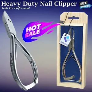 Podiatry Thick Nails Side Cutter Plain Handle Heavy Duty Nail Clipper Chiropody - Picture 1 of 3