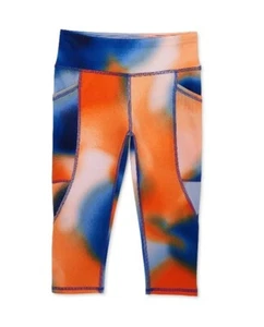 Nuevos Leggings Athletic Works para niñas talla XL (14-16) Aura patrón naranja núcleo - Imagen 1 de 6