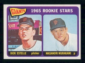 1965  TOPPS  BASEBALL  # 282  ROOKIE STARS  GIANTS    13634 - Afbeelding 1 van 2