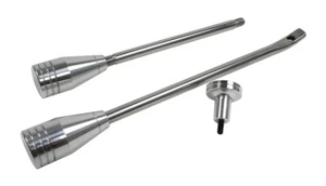 GM Steering Column Turn Signal Tilt Lever & Hazard Knob Kit Aluminum Hot Rod NEW - Picture 1 of 1