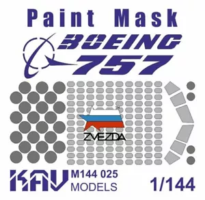 paint mask for the Boeing 757 (Zvezda) - Picture 1 of 1