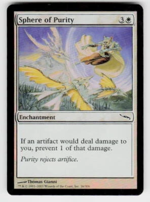Mirrodin #26 Sphere of Purity FOIL - Image 1 of 2