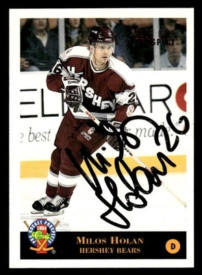 1994 Classic Pro Prospects Hockey #70 Milos Holan Signed Autograph (no COA) - Image 1 of 2
