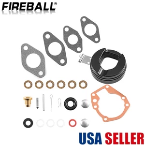 New Johnson Evinrude Outboard Carb Kit with Float 439071 BRP/OMC Carburetor 1F - Bild 1 von 7