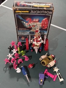 Mego Micronauts MICROTRON 1976 Working With Clear Time Traveler Toy Box Lot - Picture 1 of 10