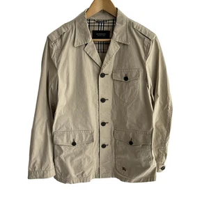 Auténtica chaqueta para hombre Burberry Black Label - gris beige - Imagen 1 de 6
