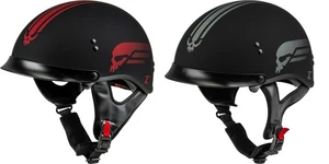 GMAX HH-65 Retribution Helmet w/Peak Street 1/2 Helmet DOT - Bild 1 von 3