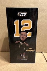 Joey Rodriguez #12 Neu in OVP Bobblehead VCU 2024 Rams Neu in Box - Bild 1 von 6