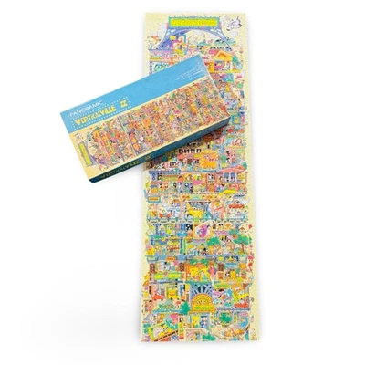 VERTICALVILLE II Vtg 1986 Springbok Jigsaw Puzzle Martin 700 Piece 100% COMPLETE - Image 1 of 4