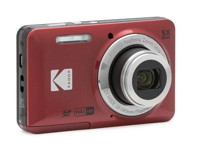 G Kodak FZ55 rot kompakte Digitalkamera 16 Megapixel - Bild 1 von 4