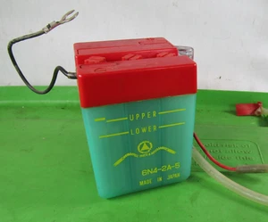 Beck Arnley 6V BATTERY🔥6N4-2A-5🔥2 3/4 "x 3 3/4" H x 2 3/4"🔥Kawasaki F6 F7 - Picture 1 of 6