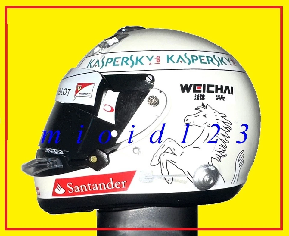 2015 - VETTEL : ARAI GP-6 RC - special livery GP Monaco - 1/5 [ HELMET CASCO ] - Bild 1 von 1