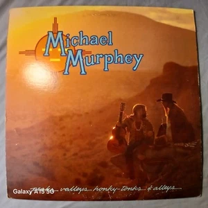 Michael Murphey ‎– Peaks Valleys Honky-Tonks & Alleys Vinyl, LP 1979 Epic ‎ - Picture 1 of 9