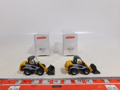 Wiking 1:87 H0 2x 653 01 30 Model Wheel Loader 280 Kramer Mint + Box #EG875-0, 5 - Image 1 of 4