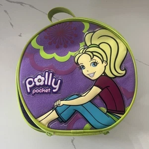 NOS Polly Pocket Dazzlin Puppenkoffer trendy 9,5" fasst 20+ Puppenladen mit Stil - Bild 1 von 4