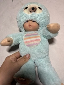 Madame Alexander Peekaboo Babys Faultier Kostüm 2014 Plüsch türkis Weihnachtsgeschenk - Bild 1 von 2