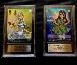 FAIRY TAIL Lucy Wendy Fairy Tail SP Weiss Schwarz Japanese ARS Certified Set - Picture 1 of 5