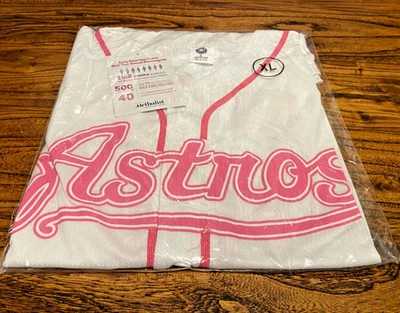 Jersey José Altuve Astros SGA Réplica Retro Rosa Día de la Madre 5/9/2025 Foto 1 de 2