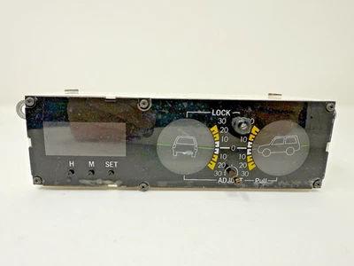 Toyota Land Cruiser FJ60 Series Factory Inclinometer & Clock OEM FJ60 FJ62 RARE - Image 1 of 4