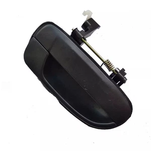 Fit 2000-2006 Hyundai Accent Outside Black Rear Right Passenger Door Handle - Picture 1 of 3