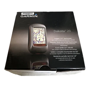 Garmin Dakota 20 Handheld GPS Geocaching, 2.6" Touch Screen Tested Ships Free - Picture 1 of 5