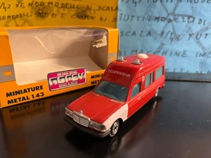 1/43 Norev JetCar Mercedes Binz Feuerwehr ambulance ambulanz bomberos ambulancia - Foto 1 di 1