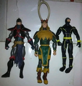 Marvel Legends Covata Onda Ciclope Cavaliere Nero Loki Onslaught Wave Leggi Dettagli - Foto 1 di 9