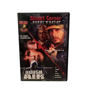 Street Corner Justice/Rough Air [DVD] Double Feature Eric Roberts D19 - Picture 1 of 4