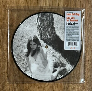 Lana Del Rey - Say Yes To Heaven 7” Picture Disc vinyl record NEW - Picture 1 of 2
