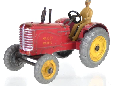 MASSEY HARRIS TRACTOR DINKY 300 FARM Vehicle Vintage Collectible Toy - Image 1 of 4
