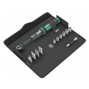 Wera 0513011000 Click-Torque 1/4″ Reversible Bit Wrench & Bit Set - 20 Pc. Set - Picture 1 of 7