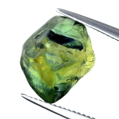 Striking Certified 2.46ct Natural Unheated Multicolor Sapphire Madagascar Rough - Image 1 of 4