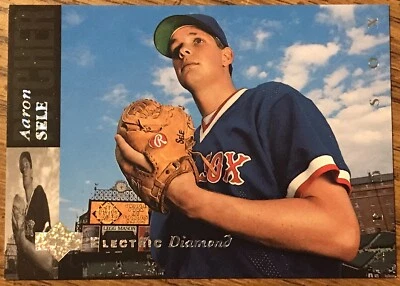 Aaron Sele 1994 Upper Deck Electric Diamond Card #80 Red Sox MLB Free Shipping - Image 1 of 3