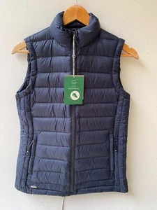 Sporte Leisure Size 8 Womens NWT Bonville Golf Wind-Tec Zippered Vest Navy Blue - Picture 1 of 13
