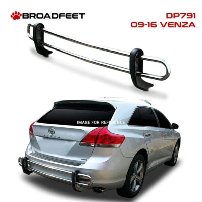 Protector de parachoques tubular doble tubo trasero para Toyota Venza 2009-2016 Foto 1 de 3