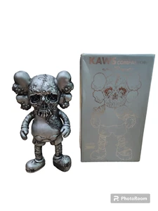 Kaws Pushead Companion Vinyl (Silver) - Picture 1 of 11