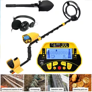 Metal Detector Professional Underground Discriminating Treasure With LED Display - Picture 1 of 9