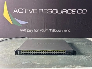 NETGEAR ProSAFE GS748T v4h2 48-Port Gigabit Ethernet Smart Switch w/Ears 1 Unit - Picture 1 of 3