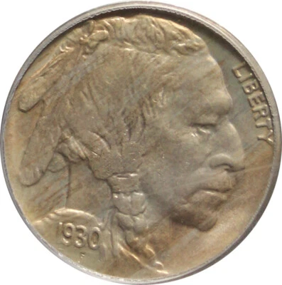 MS65 1930 Buffalo Nickle, graduación profesional 11356308 Foto 1 de 4