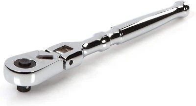 TEKTON 1/4 Inch Drive x 6 Inch Flex Head Quick-Release Ratchet | SRH31006 - Image 1 of 4